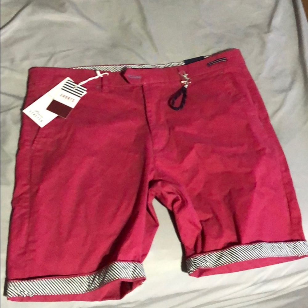 Denim and Flower shorts